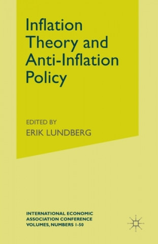Könyv Inflation Theory and Anti-Inflation Policy Erik Lundberg