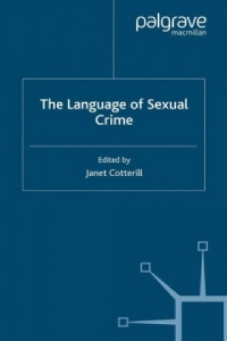 Livre Language of Sexual Crime J. Cotterill