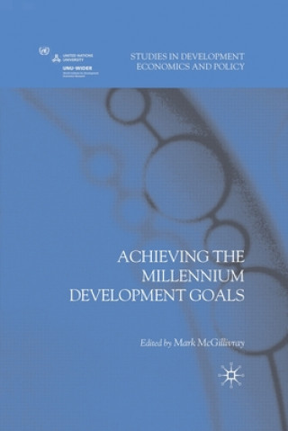 Kniha Achieving the Millennium Development Goals Mark McGillivray