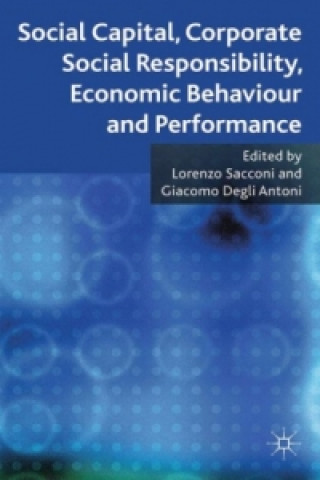Könyv Social Capital, Corporate Social Responsibility, Economic Behaviour and Performance Lorenzo Sacconi