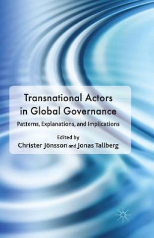 Książka Transnational Actors in Global Governance Christer Jonsson