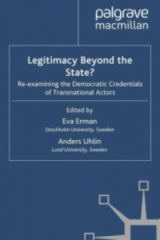 Kniha Legitimacy Beyond the State? Eva Erman