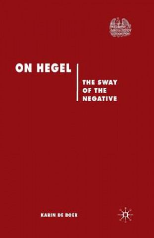 Kniha On Hegel Karin de Boer