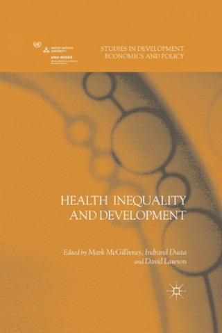 Kniha Health Inequality and Development Mark McGillivray