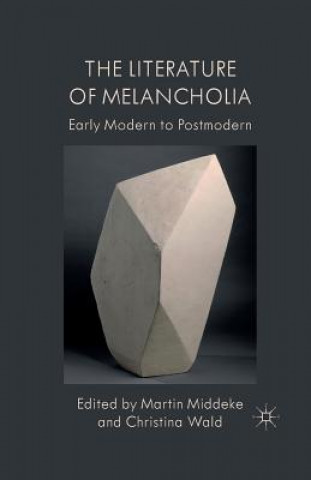 Knjiga Literature of Melancholia M. Middeke