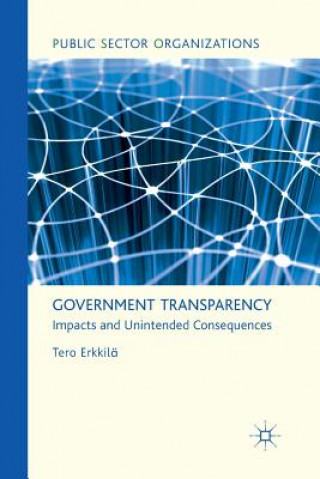 Könyv Government Transparency Tero Erkkila