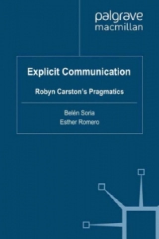 Livre Explicit Communication B. Soria