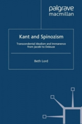 Carte Kant and Spinozism Beth Lord