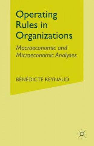 Knjiga Operating Rules in Organizations B. Reynaud