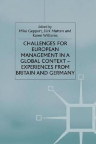 Książka Challenges for European Management in a Global Context M. Geppert