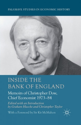 Könyv Inside the Bank of England C. (University of Warwick) Dow