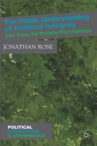 Książka Public Understanding of Political Integrity J. Rose