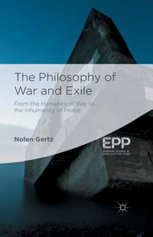 Książka Philosophy of War and Exile Gertz