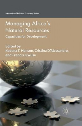 Livre Managing Africa's Natural Resources C. D'Alessandro