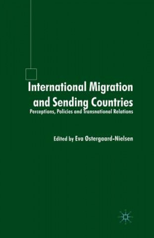 Carte International Migration and Sending Countries E. ?stergaard-Nielsen