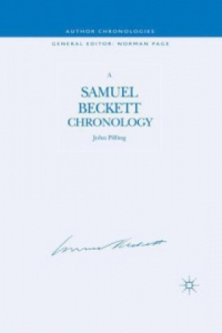 Carte Samuel Beckett Chronology J. Pilling