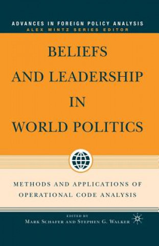 Buch Beliefs and Leadership in World Politics M. Schafer