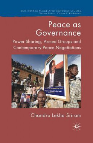 Kniha Peace as Governance C. Sriram