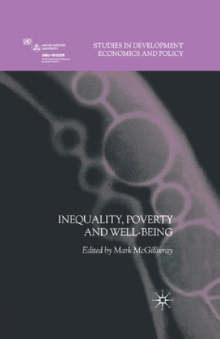 Könyv Inequality, Poverty and Well-being Mark McGillivray