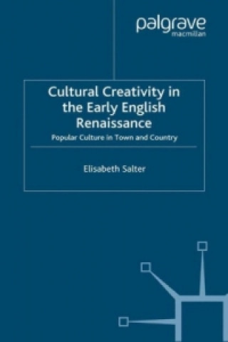 Könyv Cultural Creativity in the Early English Renaissance Professor Elisabeth Salter