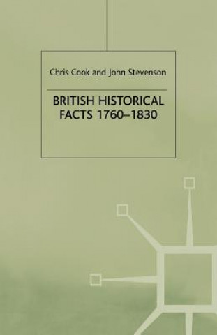 Livre British Historical Facts, 1760-1830 C. Cook