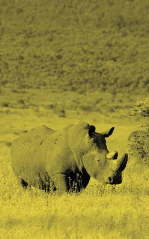 Knjiga Alive! white rhino - Yellow duotone - Photo Art Notebooks (5 x 8 series) Eva-Lotta Jansson