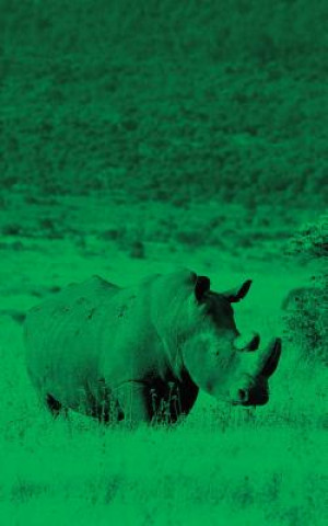 Kniha Alive! white rhino - Green duotone - Photo Art Notebooks (5 x 8 series) Eva-Lotta Jansson