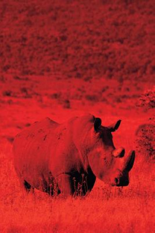 Könyv Alive! white rhino - Red duotone - Photo Art Notebooks (6 x 9 series) Eva-Lotta Jansson