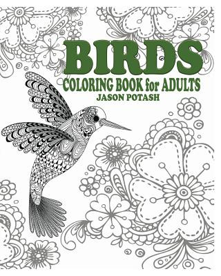 Kniha Birds Coloring Book for Adults Jason Potash