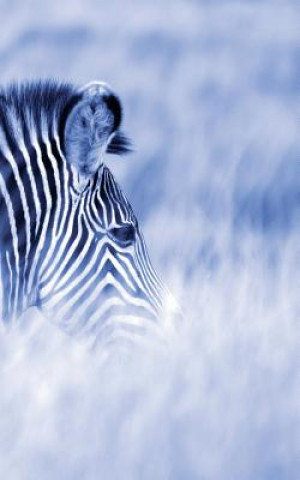 Книга Alive! zebra stripes - Blue duotone - Photo Art Notebooks (5 x 8 series) Eva-Lotta Jansson