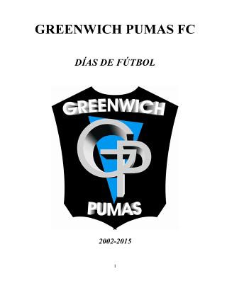 Libro Greenwich Pumas Matias Rtuno