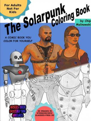 Carte Solarpunk Coloring Book Chip Malinowski