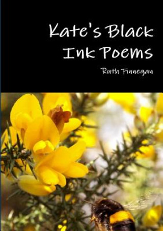 Carte Kate's Black Ink Poems Ruth Finnegan