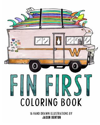 Knjiga FIN FIRST Coloring Book Allison Denton