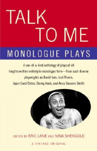 Könyv Talk to Me: Monologue Plays Nina Shengold