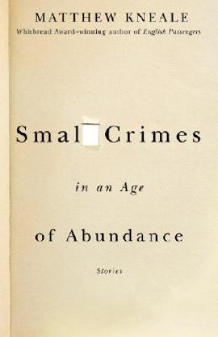 Carte Small Crimes in an Age of Abundance Matthew Kneale