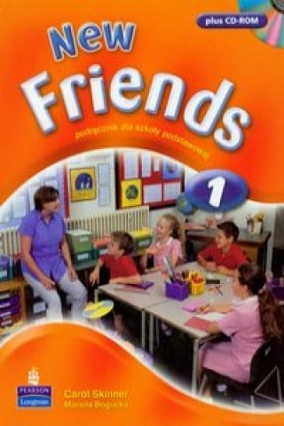 Kniha New Friends 1 Podrecznik z plyta CD Carol Skinner