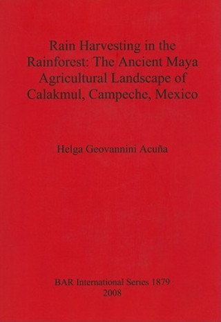 Kniha Rain Harvesting in the Rainforest: The Ancient Maya Agricultural Landscape of Calakmul Campeche Mexico Helga Geovannini Acuna