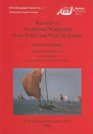 Kniha Records of Traditional Watercraft from South and West Sri Lanka Gerhard Kapitan