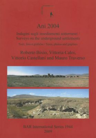 Livre Ani 2004: Indagini sugli insediamenti sotterranei /Surveys on the underground settlements testi foto e grafiche / texts photos and graphics Roberto Bixio