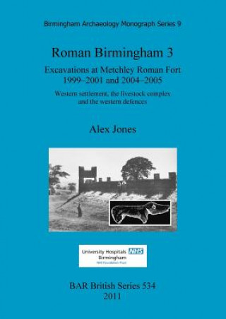 Kniha Roman Birmingham 3: Excavations at Metchley Roman Fort 1999-2001 and 2004-2005 Alex Jones