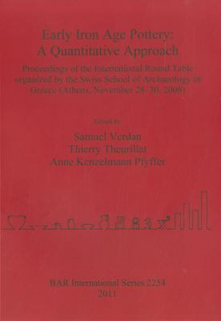 Książka Early Iron Age Pottery: A Quantitative Approach Samuel Verdan