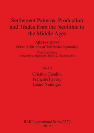 Carte Settlement Patterns Production and Trades from Neolithic to Middle Ages Francois Favory