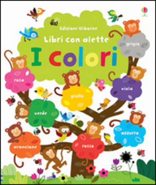 Kniha I colori. Libri con alette Felicity Brooks