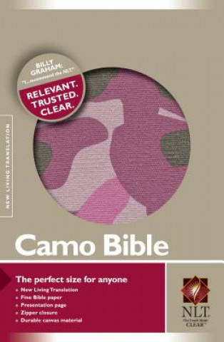 Könyv NLT Camo Bible Pink Tyndale Publishers