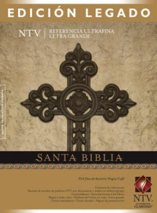 Carte Santa Biblia NTV, Edicion legado (Letra Roja, Piel fina de becerro, Negro/Cafe) Tyndale House Publishers