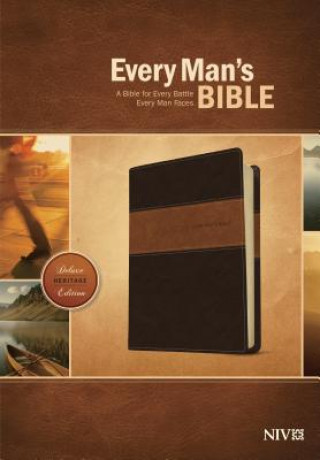 Könyv Every Man's Bible NIV, Deluxe Heritage Edition, TuTone (LeatherLike, Brown/Tan) Tyndale House Publishers