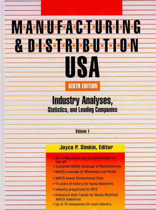 Kniha Manufacturing & Distribution USA, 3 Volume Set Joyce P. Simkin