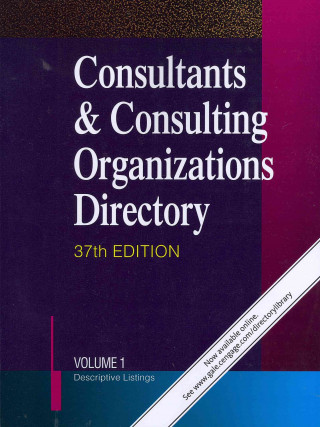 Książka Consultants & Consulting Organizations Directory Gale
