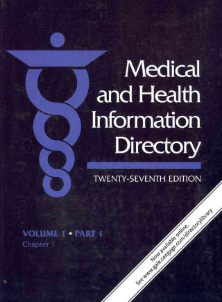 Книга Medical and Health Information Directory Gale